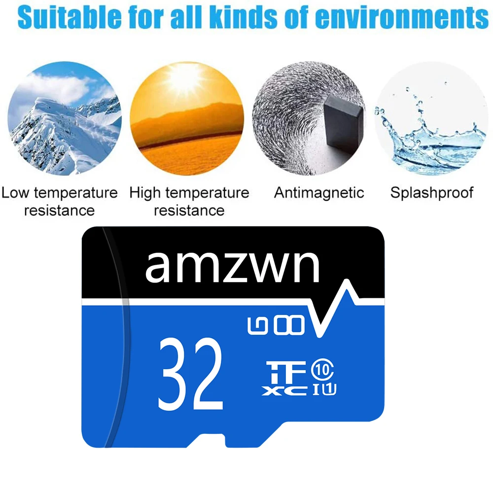 

Micro SD карта памяти, класс 10, 128 ГБ, 32 ГБ, 64 ГБ, 256 ГБ, 512 ГБ