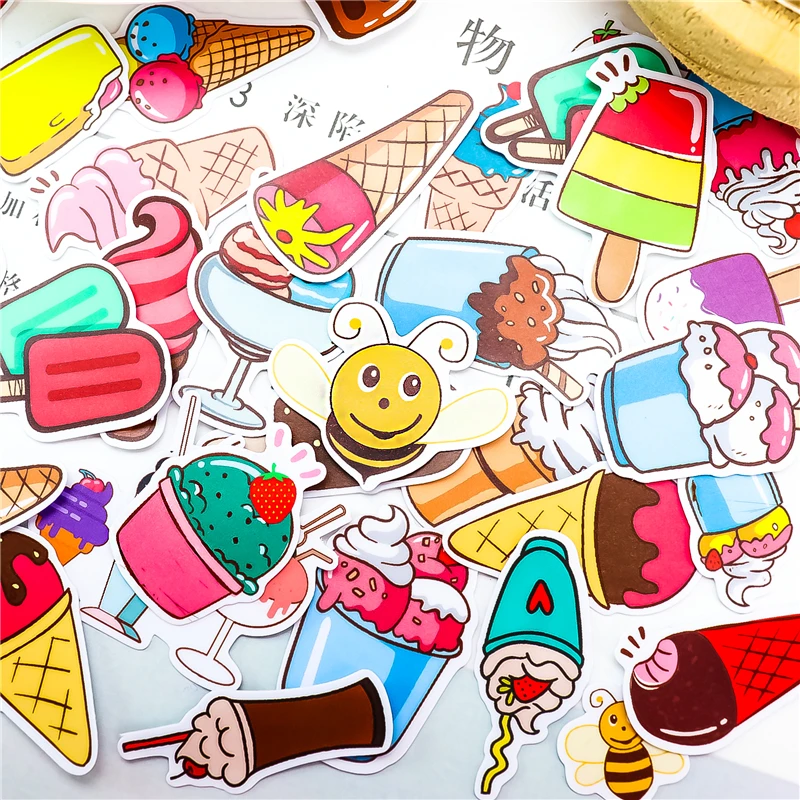 Наклейки 51 шт. на крыше кофейного дома пуля журнал Декоративные Канцелярские