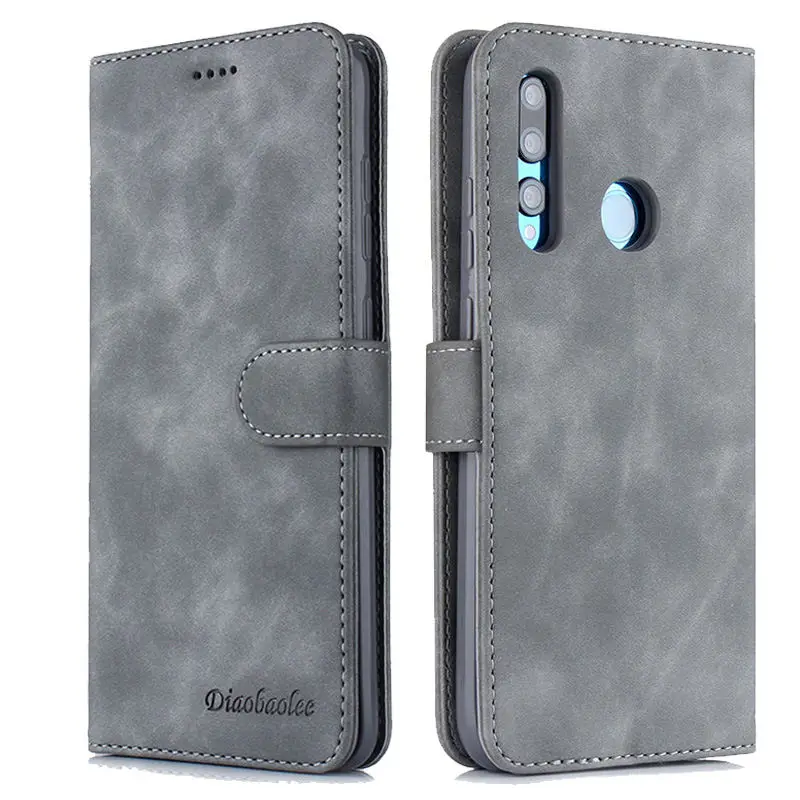 Чехол книжка с откидной крышкой для huawei P smart Plus 2019 роскошный чехол кошелек из