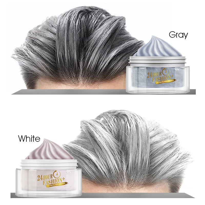 Одноразовый крем для окрашивания волос мужчин стилизованная краска моющийся