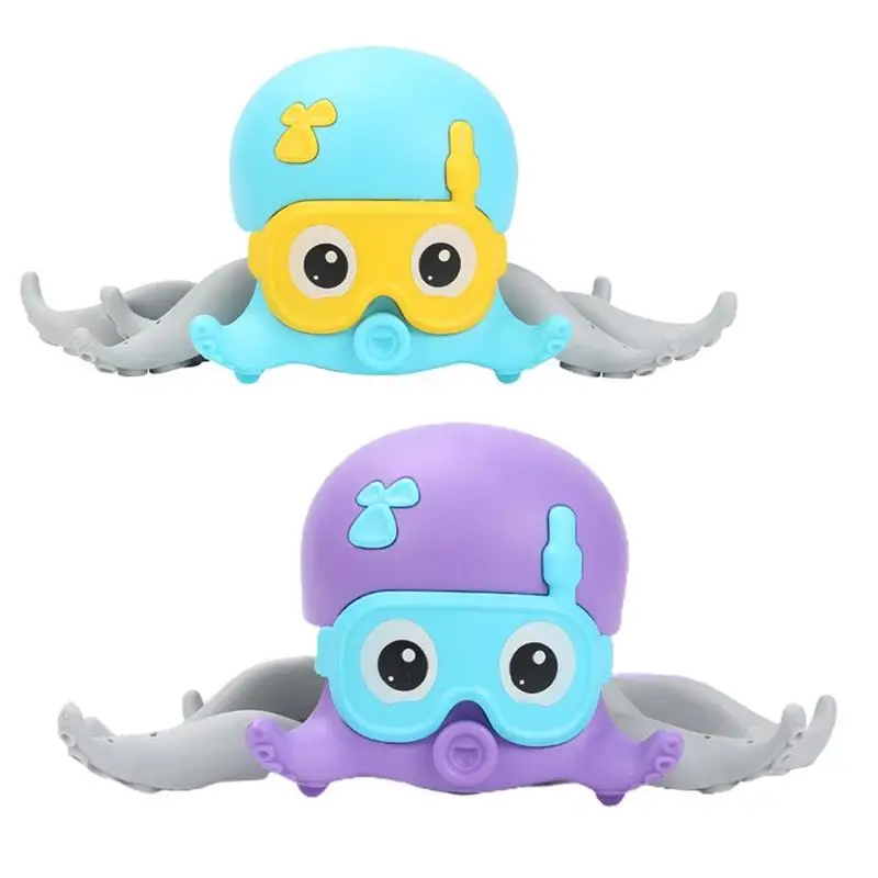 

Детские игрушки для ванной, мультяшная милая игрушка-осьминог, плавающий Осьминог для прогулок на пляже, Детские интерактивные игры для бас...