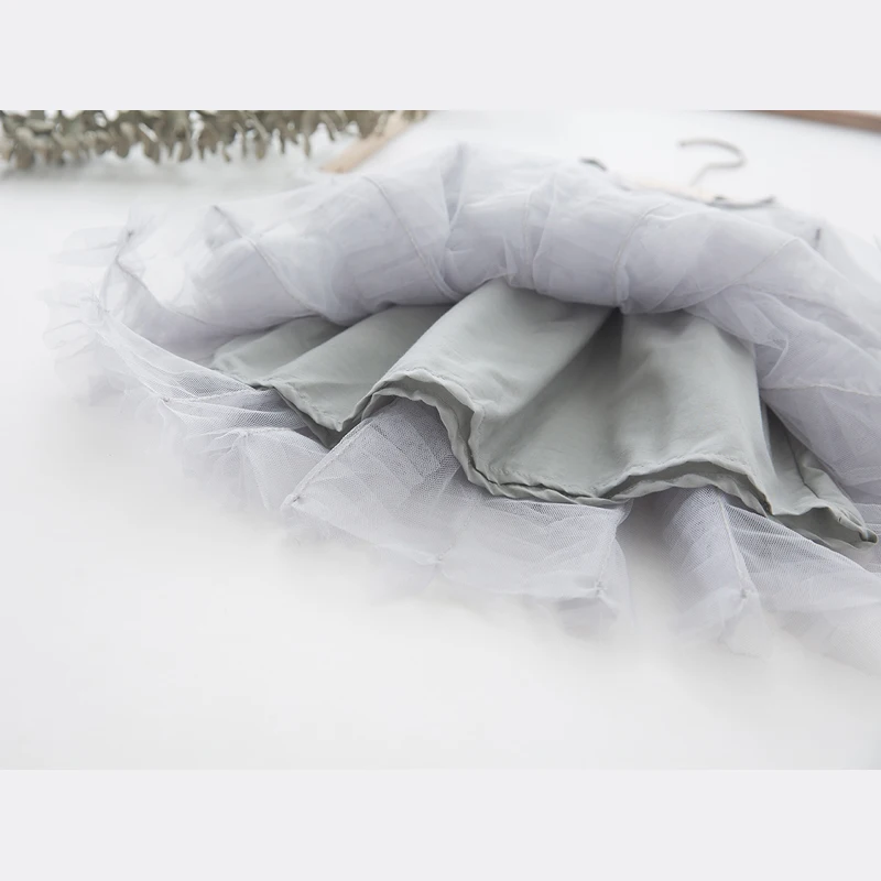 Коллекция 2019 года Осеннее детское платье принцессы Детские Зимние платья для