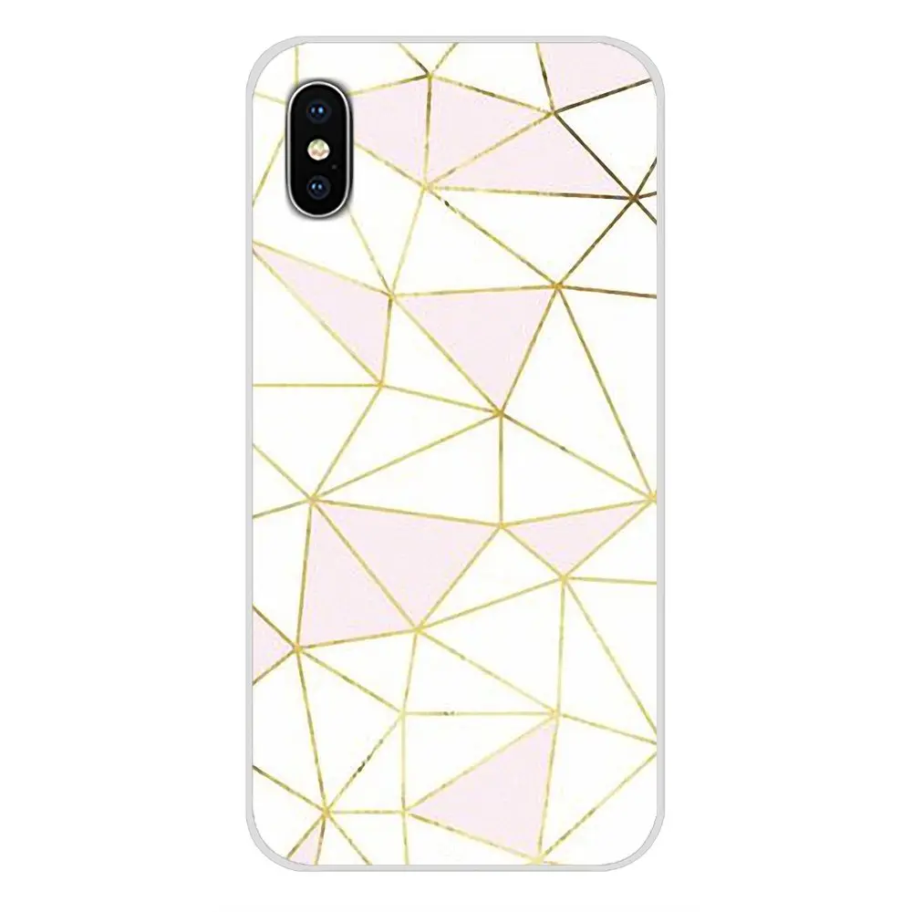 Розовое золото блеск мрамор для Apple IPhone X XR XS 11Pro MAX 4S 5s 5C SE 6S 7 8 Plus ipod touch 5 6 аксессуары