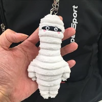 mummy plush pendant cute pendant backpack bag personality doll key chain