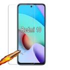Закаленное стекло HD для Xiaomi Redmi 10, защитная пленка на передний экран телефона для Red mi 10, защитное стекло