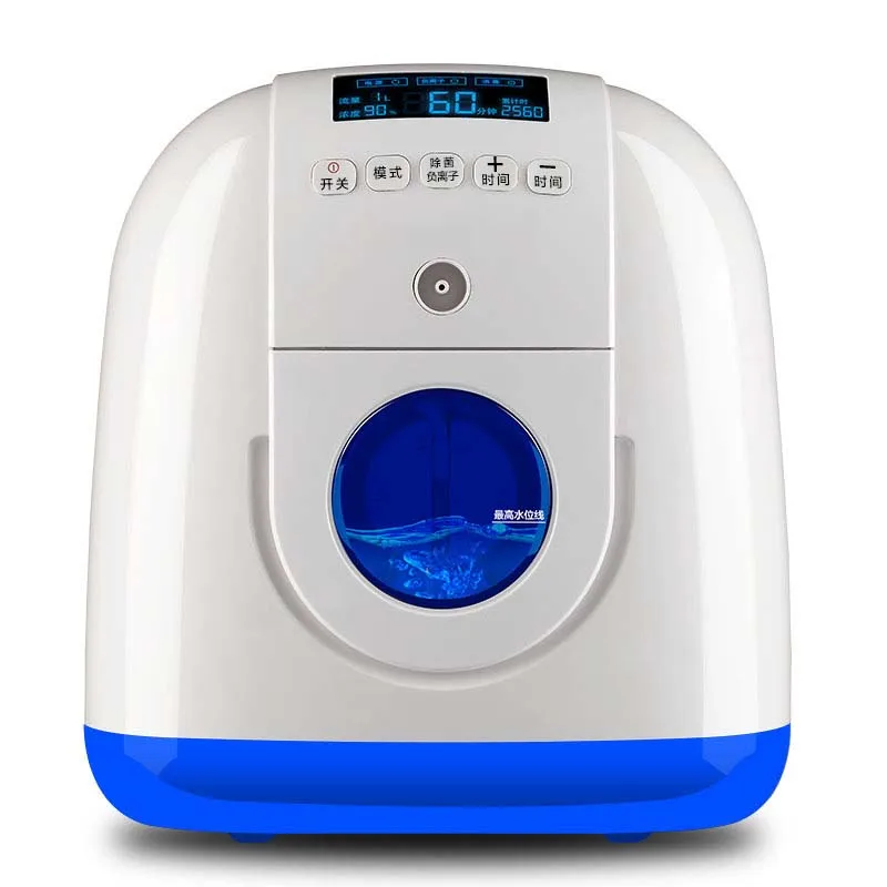 

90% чистый кислородный генератор 110 Вт Мощный портативный бесшумный кислородный генератор, кислородный генератор 1-7L с регулируемым потоком ...