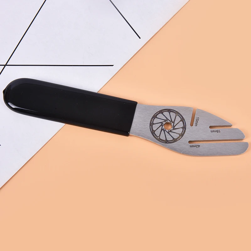 

1pc Adjustment Durable Stainless Steel Wrench Bike Bicycle Wrench Disc Brake Rotor Alignment Truing Tool