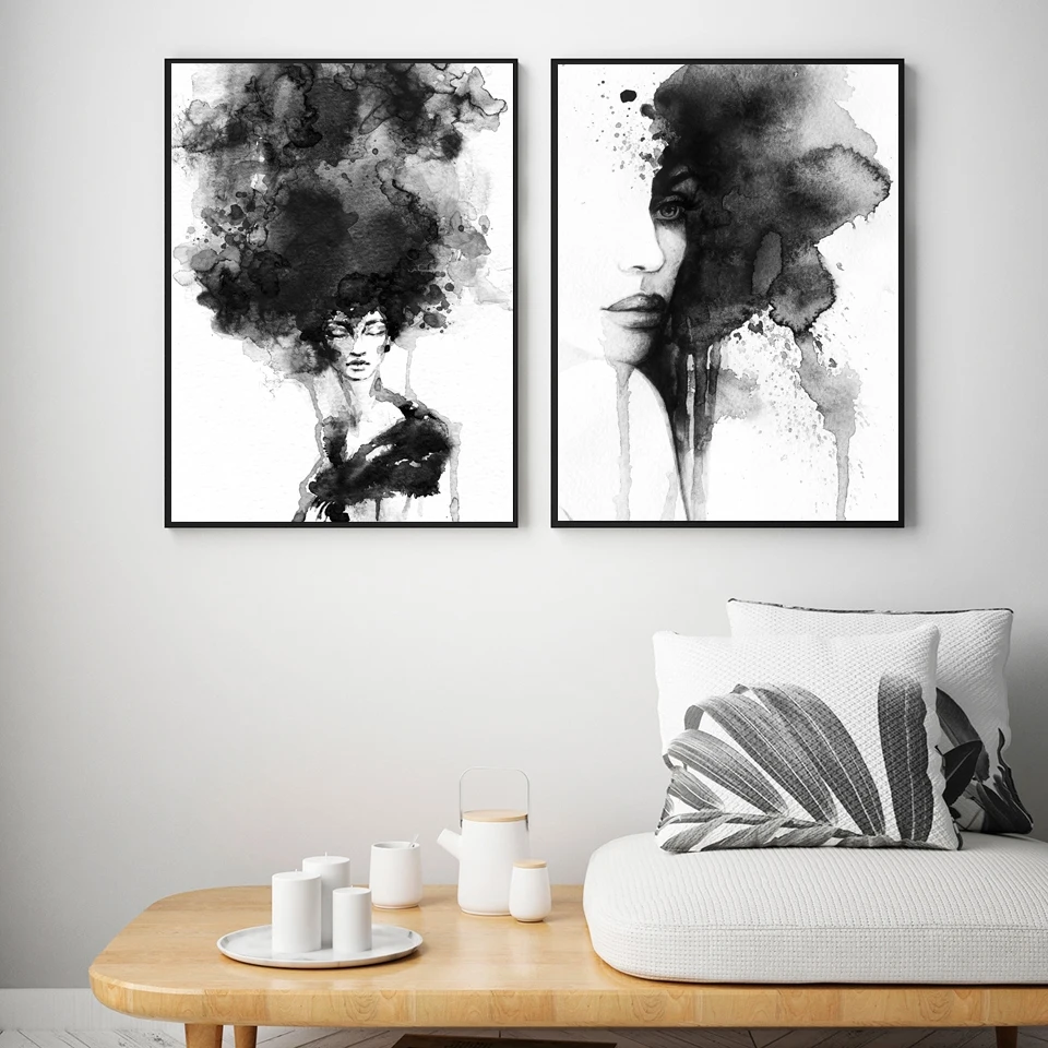 Альпака постер холст художественная живопись принт с животными настенная