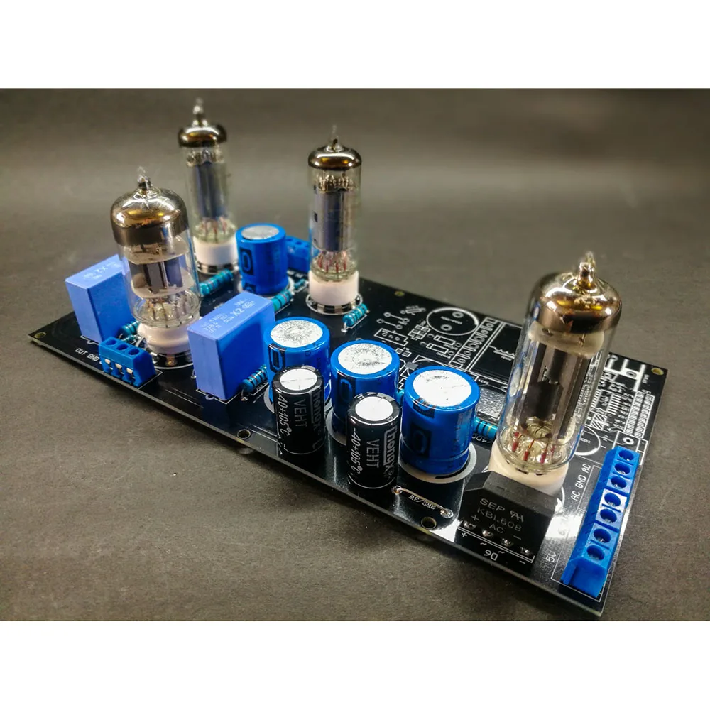 Вакуумный трубчатый предусилитель Lusya 6Z4 6J4 6N1 Audio DC12V HiFi T1445 | Электроника