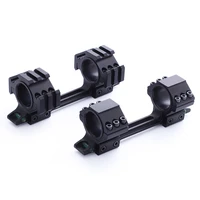 tactical 25 4mm30mm adjustable scope rings scope mounts with two bubble level for 11mm dovetail rail
