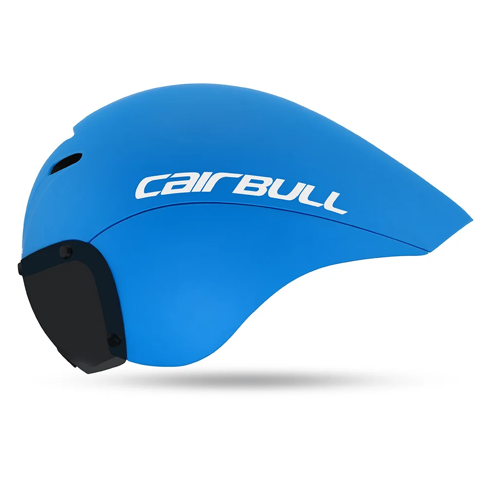 

Cairbull VICTOR Road MTB Cycling Track Triathlon Time Trial Cycling TT Full Face Helmet Optional Transparent Lens