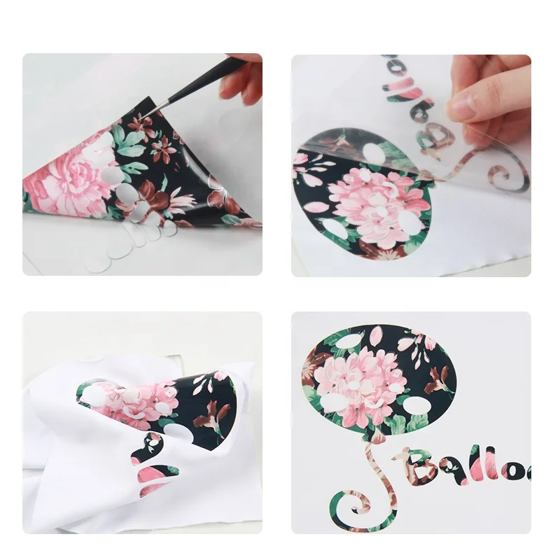 Виниловая теплопередача с 3D рисунком виниловая помощью утюга HTV для одежды