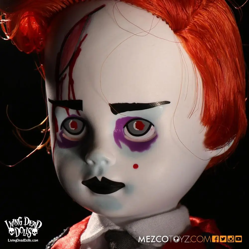 Mezco Серия 33 живые мертвые куклы Moulin Morgue Carotte Morts Фигурки игрушки