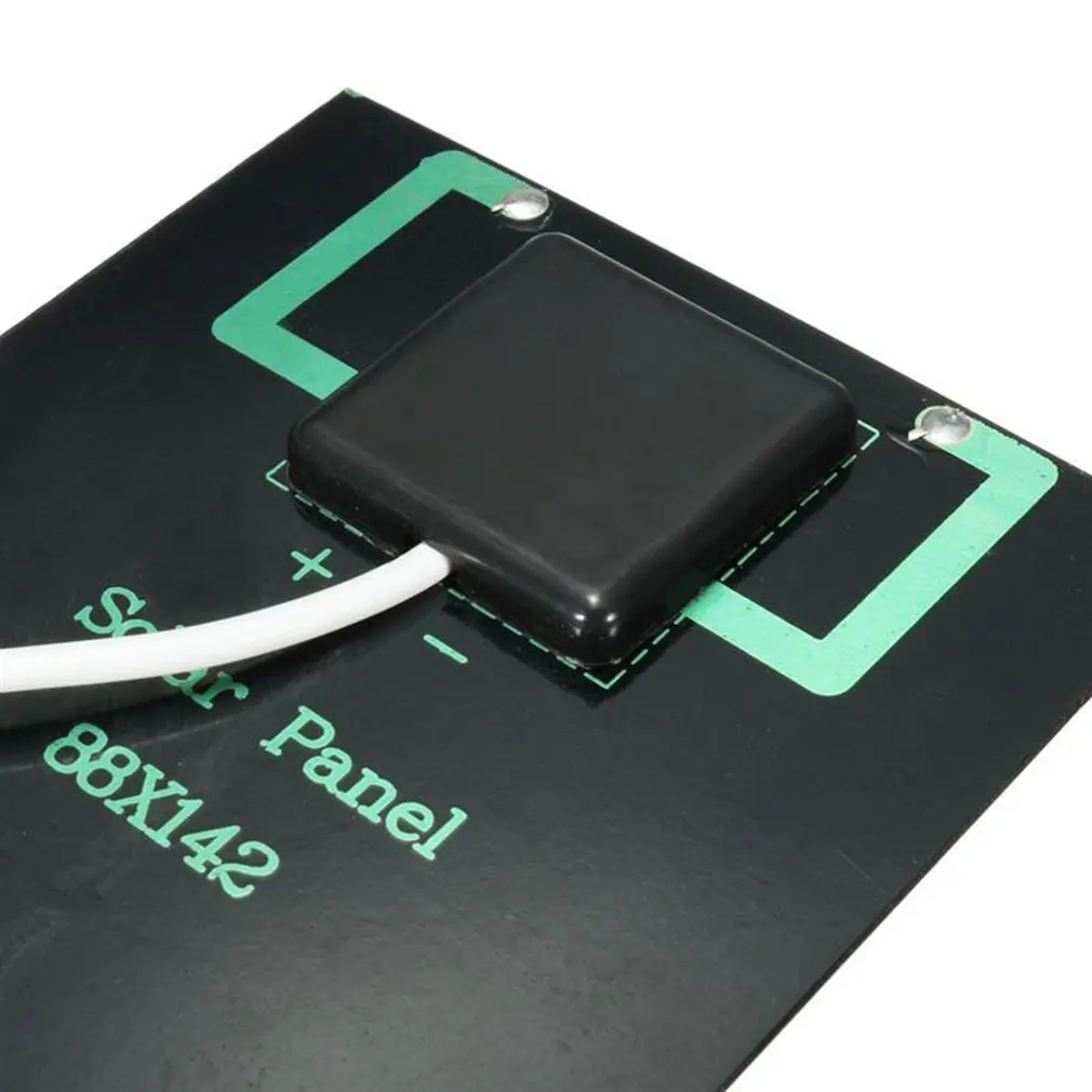 5W 5V Solar Panel Battery Charger DIY Module with USB Port Portable Outdoor Charging Board for Mobile Phones | Электроника