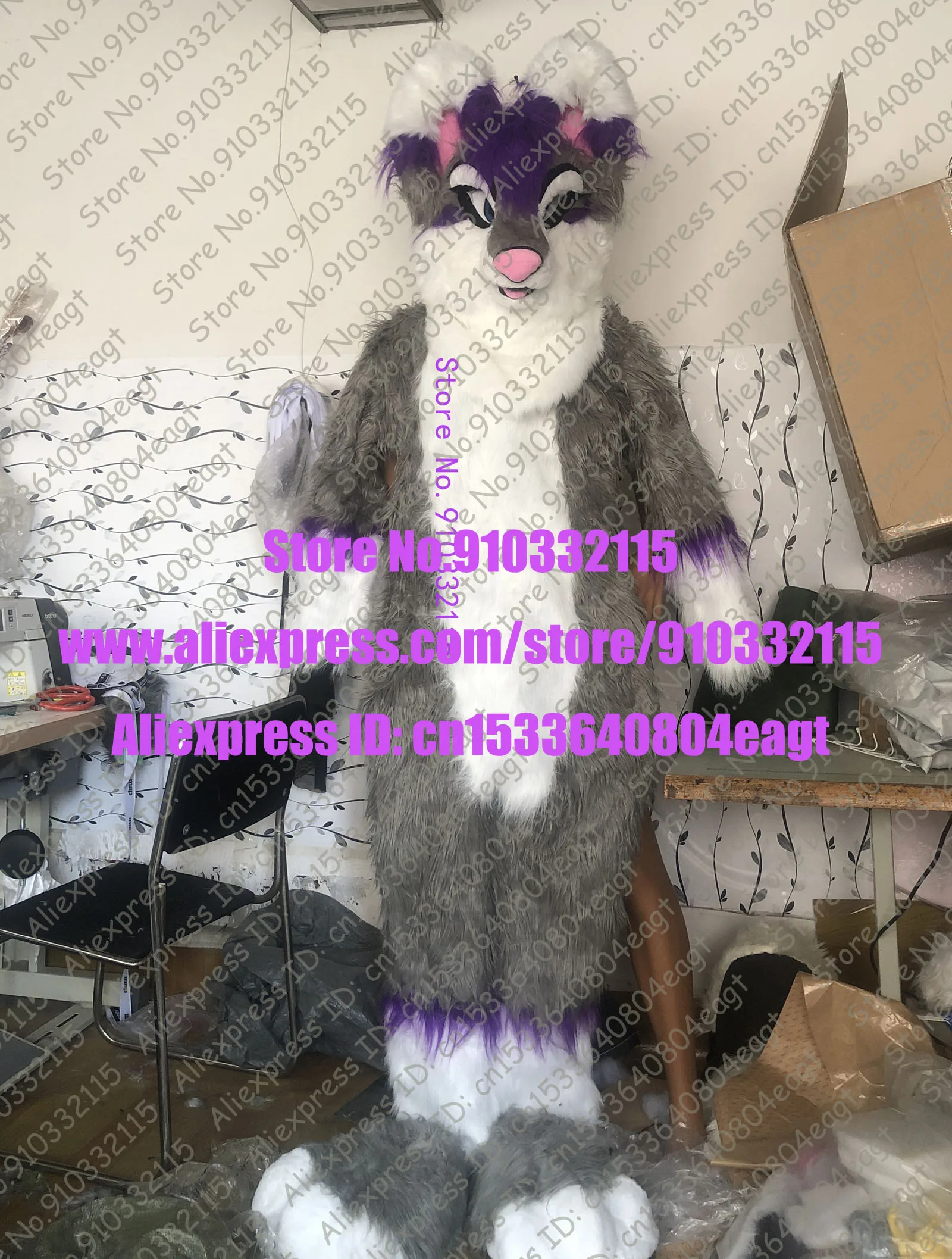 Digitigrade ноги 3D глаза по индивидуальному заказу доступны настоящая фотография