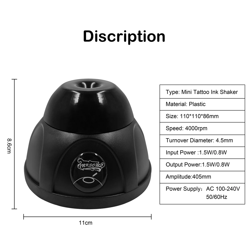 Качество вихревые чернила миксер электрическая орбитальная Татуировка