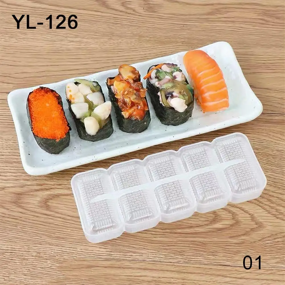 DIY Ручная рисовая форма для суши пластиковая Легкая ручная набор приготовления