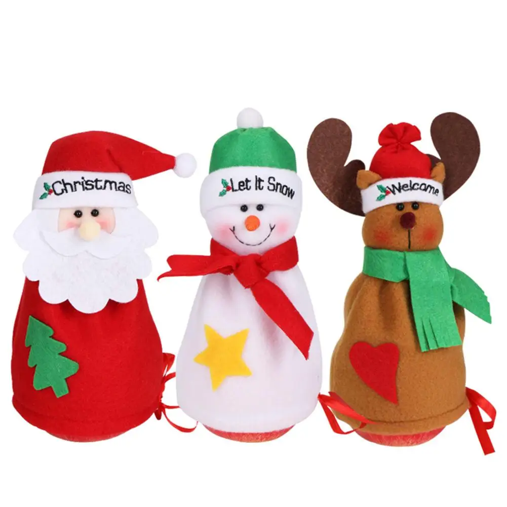 Рождественский Санта Клаус Снеговик подвеска на шнурке рождественские конфеты