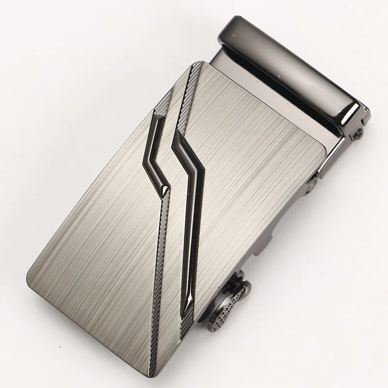

Guan Pin Genuine Men's Belt Head, Belt Buckle, Leisure Belt Head Business Accessories Automatic Buckle Width 3.5CM G12