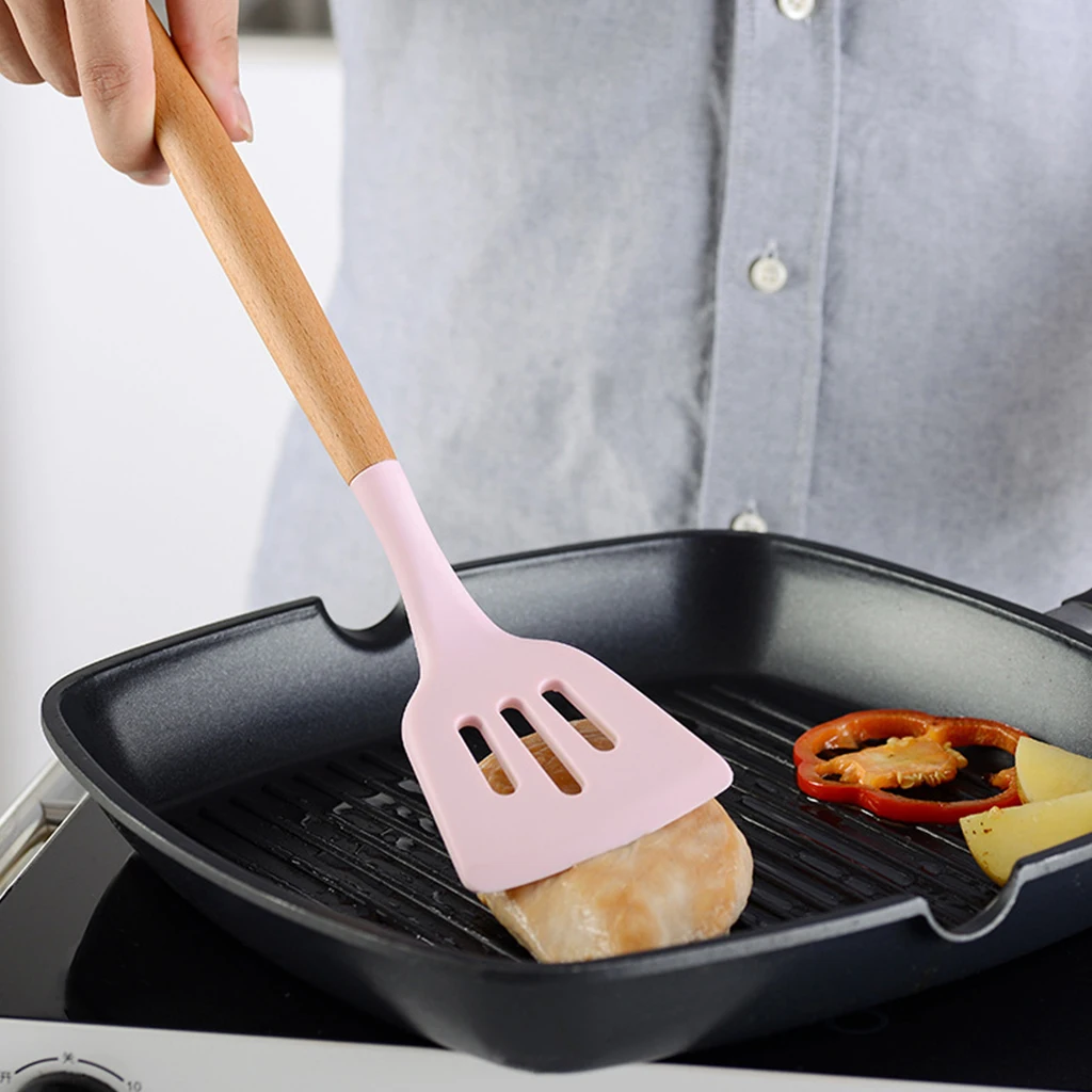 Набор силиконовых кухонных принадлежностей комплект из 9/10/12 предметов с