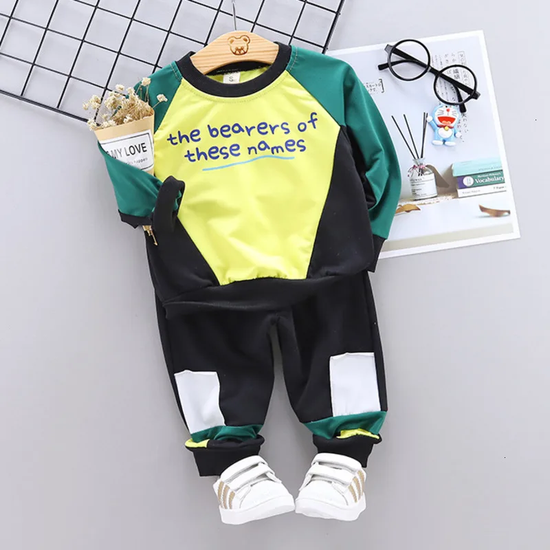 Для малышей одежда для маленьких мальчиков и девочек детский спортивный костюм
