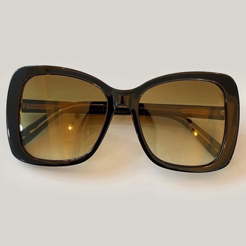 

2021 Cat Eye Sunglasses Women Acetate Gradient Retro Sun Glasses Spectacle Eyeglass Feminino De Sol UV400