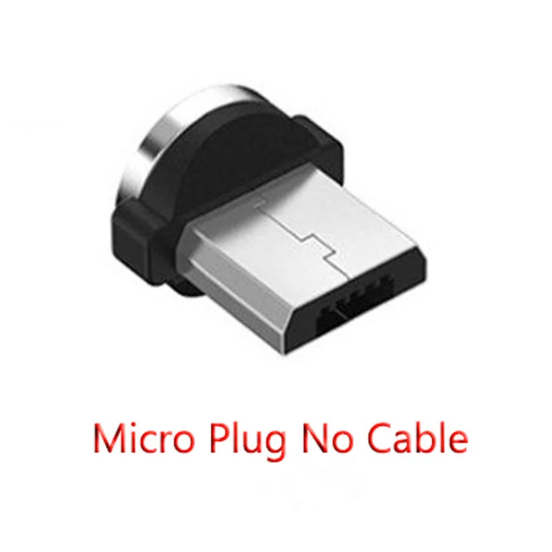 Магнитный кабель Micro usb зарядка через usb магнит Зарядное устройство кабели для huawei honor 5A Y6II 5X 5C 6X 6A 7X7, 8, 9, V10 10 lite P9 P10 Lite - Цвет: Only Micro Plug