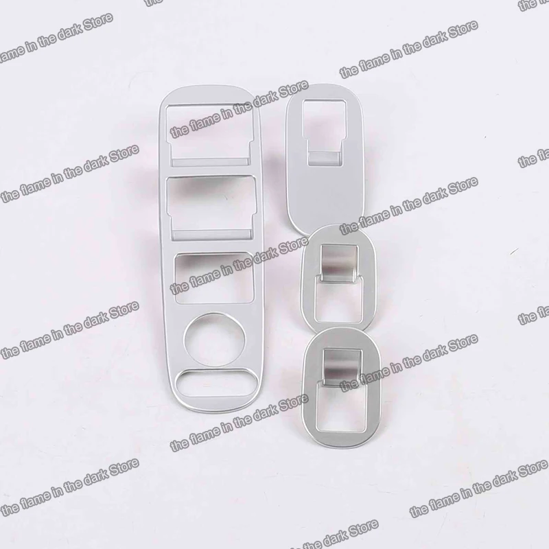 

Lsrtw2017 Silver Car Window Control Panel Trims for Honda Hrv 2015 2016 2017 2018 2019 2020 2021 Accessories Hr-v Decoration