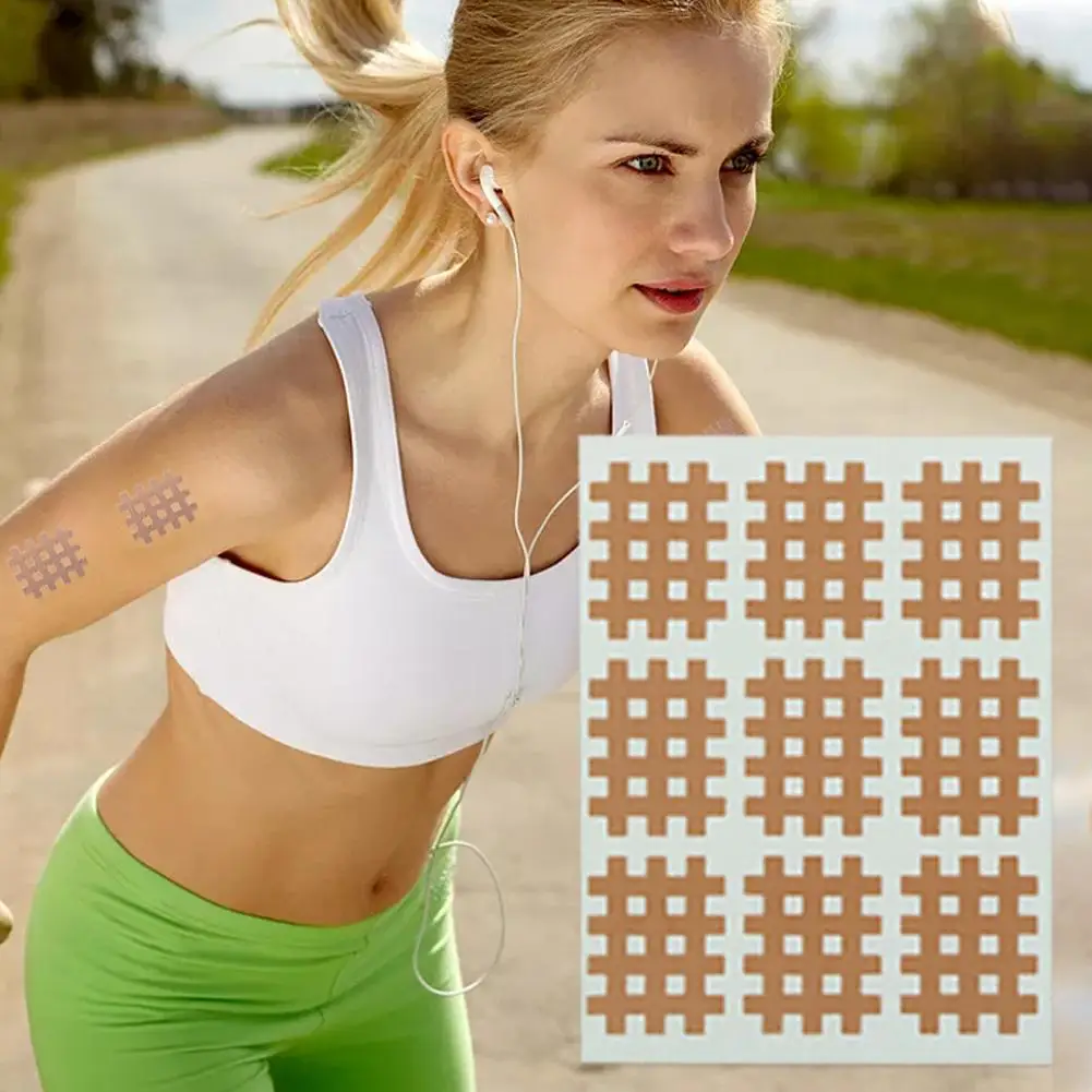 9 шт. эластичная мышечная лента дышащая спиральная перекрестная