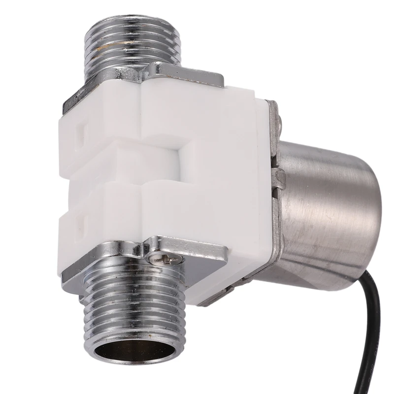 

Solenoid Valve 1 /2 inch DC4.5V Water Control Electric Pulse Plastic Solenoid Valve Accessory