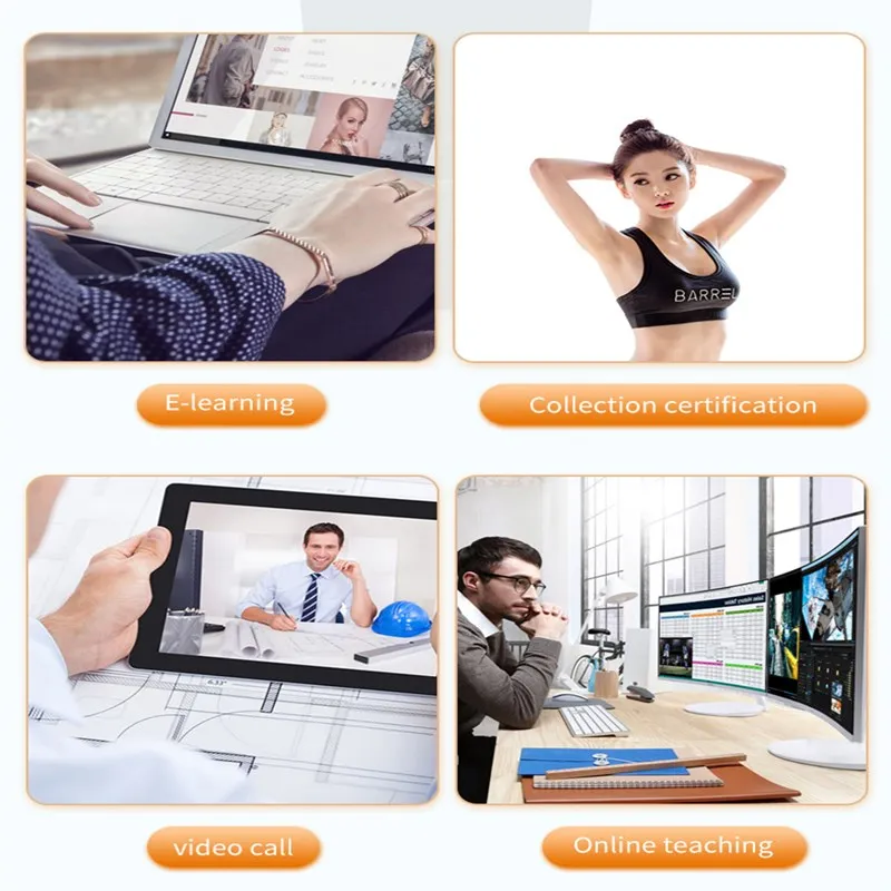 

2K 1080P HD Webcam Mini Computer PC WebCamera With MIC Rotatable Full HD Camera USB Plug Web Camera For Laptop Desktop Computer