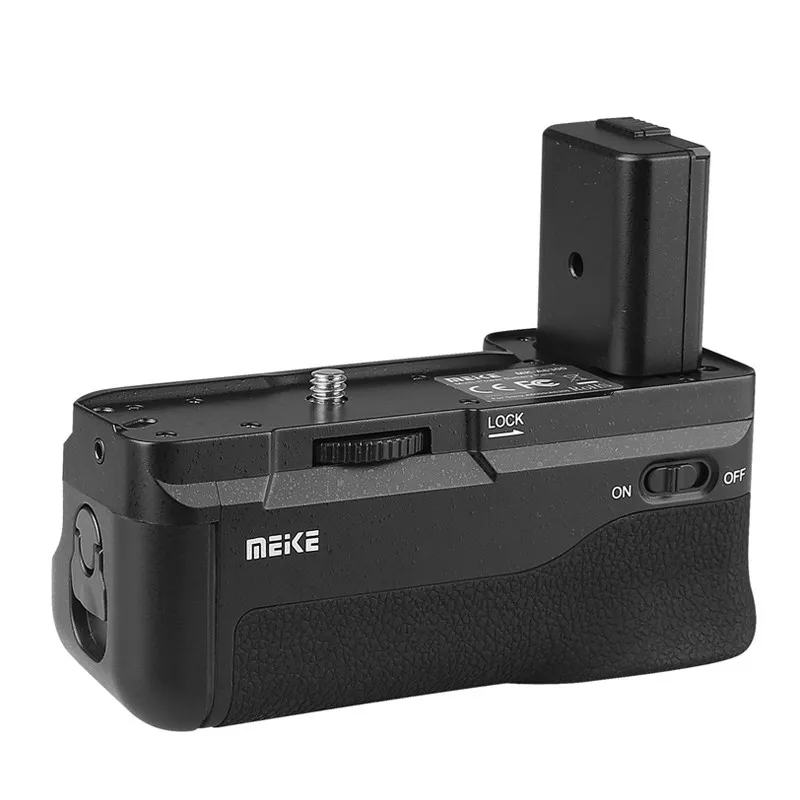 Вертикальный блок питания Meike для камеры Sony A6300 A6000 с рукояткой стрельбы по дереву
