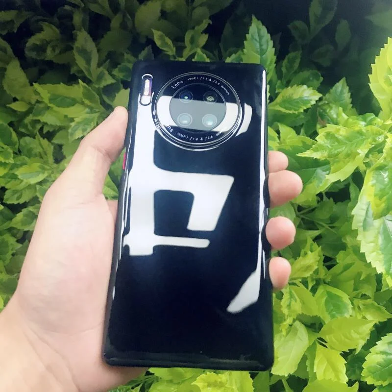 Mate 30 Pro Чехол Mofi для huawei mate зеленый фиолетовый белый черный зеркальный прозрачный