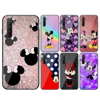 cute mickey mouse shockproof cover for oppo k9 f19 f5 reno 6 6z 5 5z 5k 2f 2z 2 z a pro plus 5g black phone case