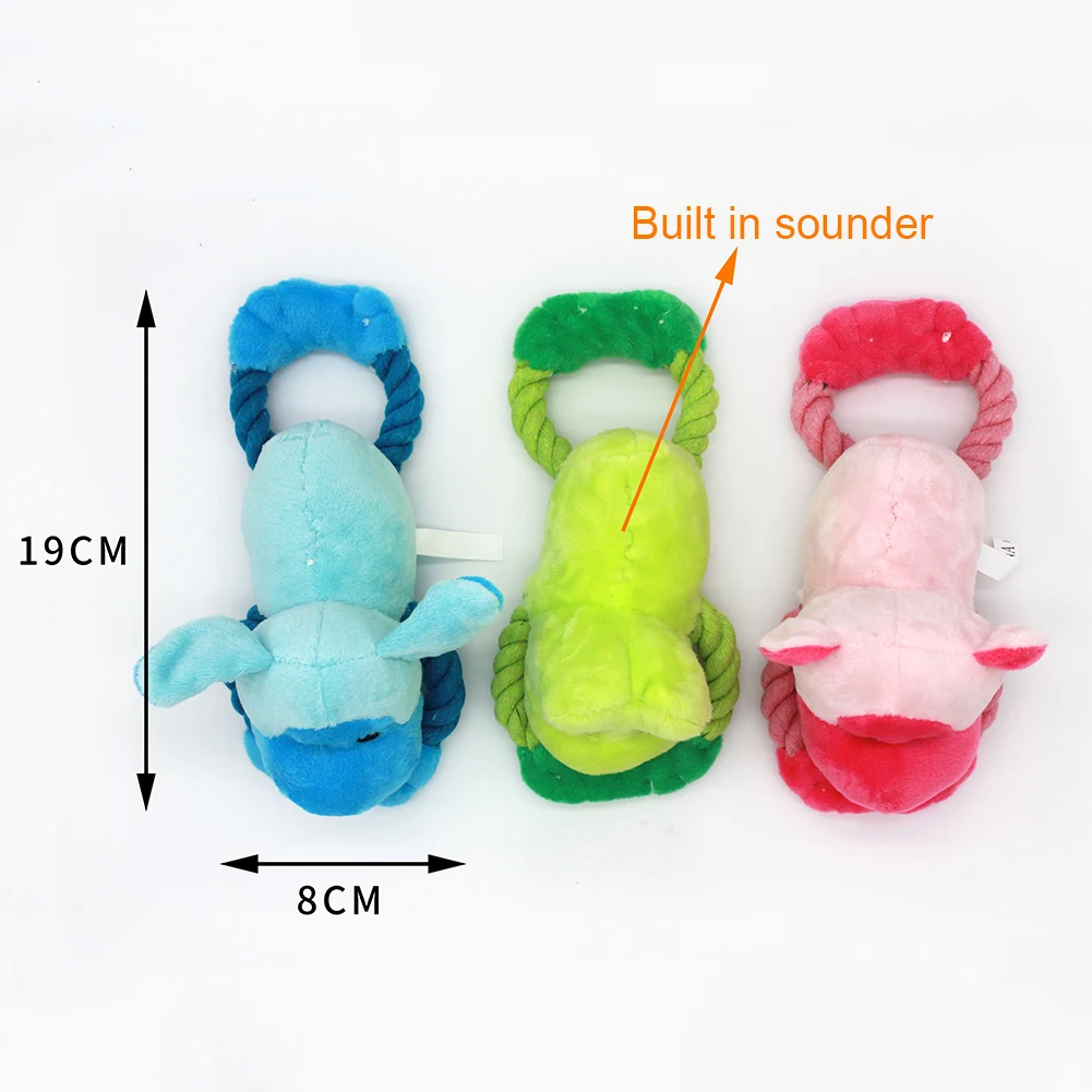 3 животных искусственный щенок пищащий звук искусственная Овечка плюшевая кукла