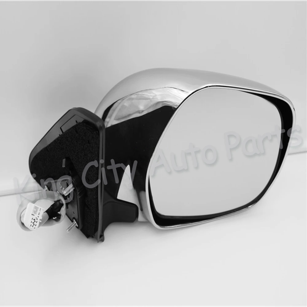 Capqx 5Pin для Toyota Land Cruiser Prado LC120 2700 4000 2003 2008 Хром Внешний зеркало заднего вида боковое