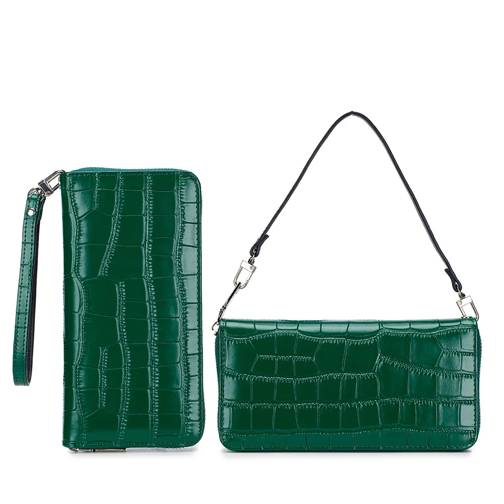 

Новинка 2022, длинный женский кошелек, клатч, сумочка для денег, женские кошельки, кошелек из искусственной кожи для телефона, кожаные кошельк...