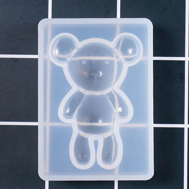Форма сделай сам для подвесок в виде медведя из эпоксидной смолы инструменты