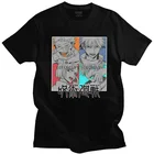 Jujutsu кайсен футболка Для мужчин с короткими рукавами Gojo Satoru Fushiguro Megumi Юдзи Itadori магии футболка с персонажами из хлопчатобумажной ткани, раздел-футболки