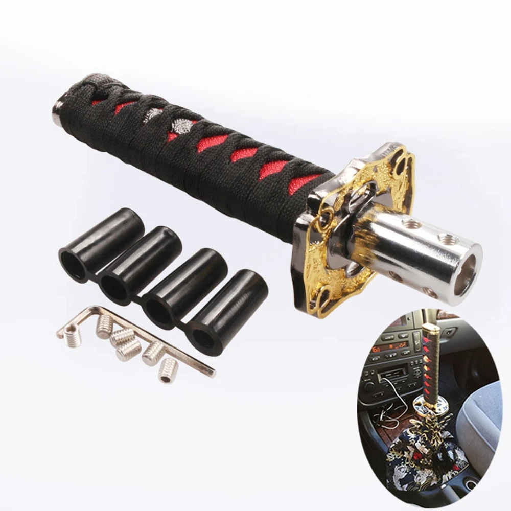 Ручка переключения передач JDM универсальная самурайский меч ручка Katana