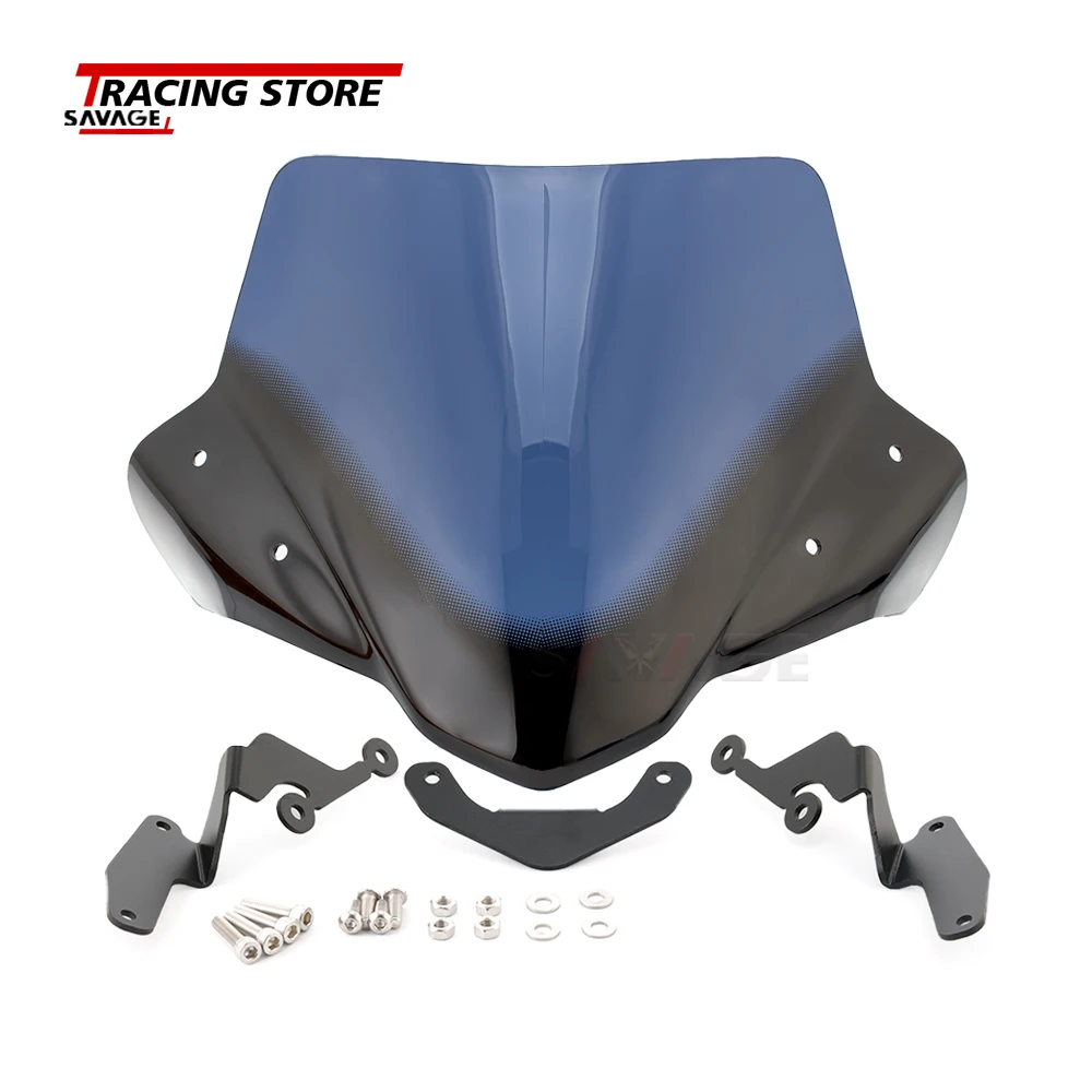 Ветровое стекло MT07 FZ07 для YAMAHA MT-07 MT FZ 07 2014-2017 аксессуары мотоциклов ветрозащитный