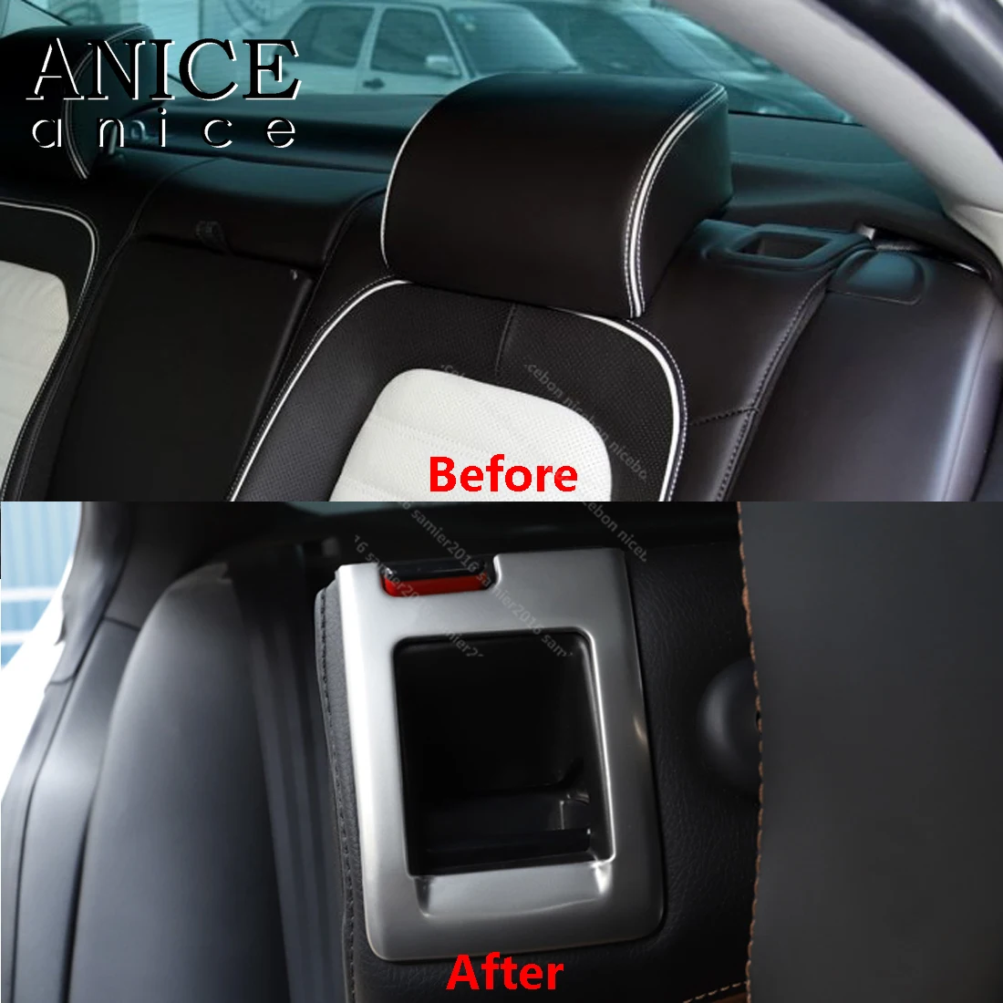 Регулируемая рамка из нержавеющей стали для Volkswagen CC 2009-2017 Passat Alltrack vant 2009-2014