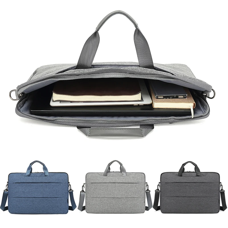 Водонепроницаемый нейлоновый деловой портфель с логотипом для мужчин|Мужские