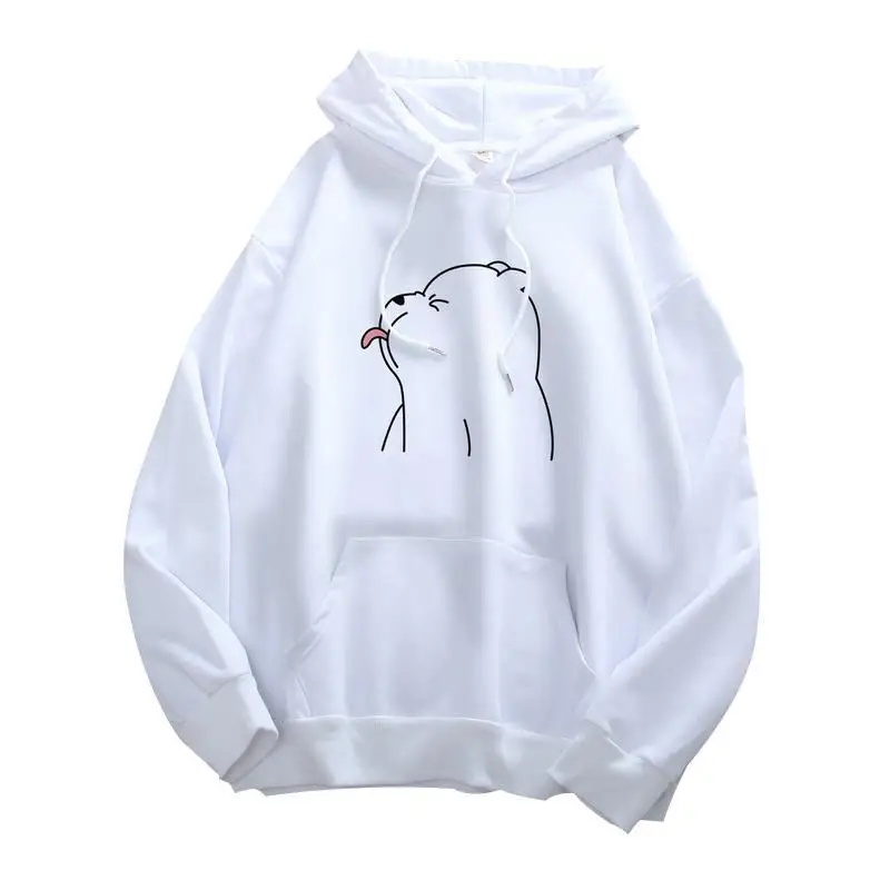 

Oversized Sweatshirts Women Tops Kangaroo Pocket Long Sleeve Hoodies Spring Autumn Loose Casual Vintage Pullovers Woman Clothes