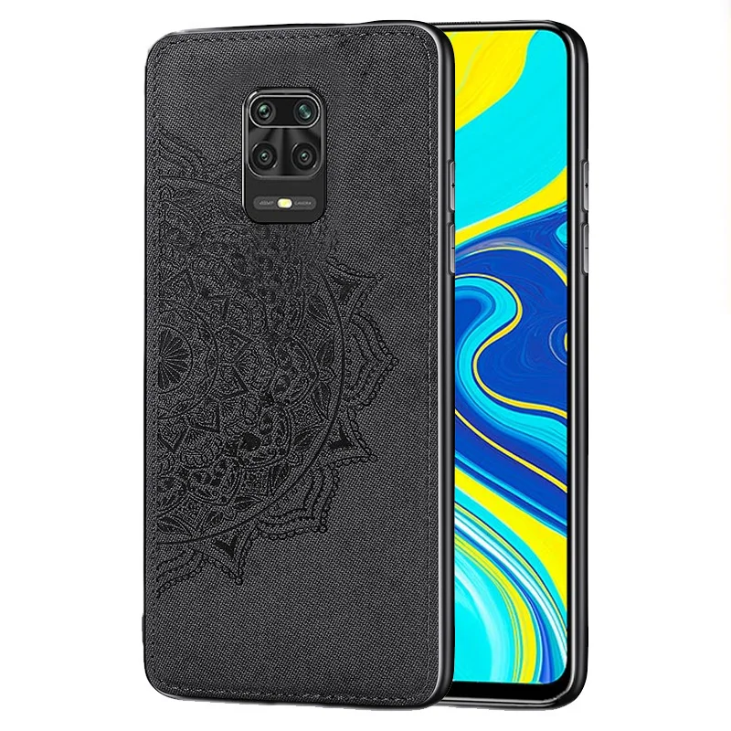Чехол для Xiaomi Redmi Note 9S 9 Pro Max Shockpoof Модный Магнитный тканевый чехол Fundas|Бамперы| |