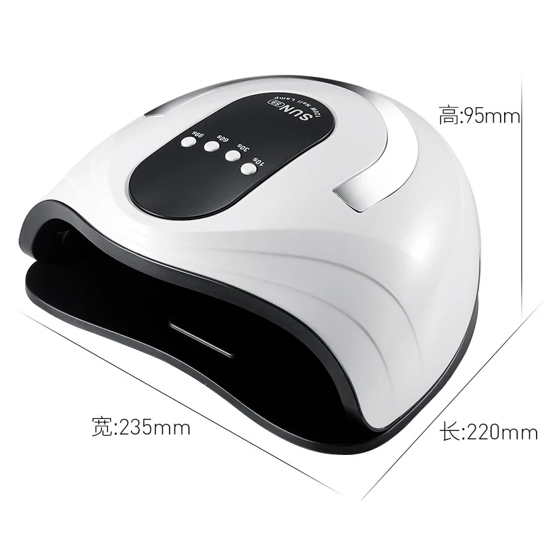 

120W High Power Nail Dryer UV Nail Quick Curing Gel Lamp Nail Lamp LED Ultraviolet Lamp With Smart Sensor Manicure Tool