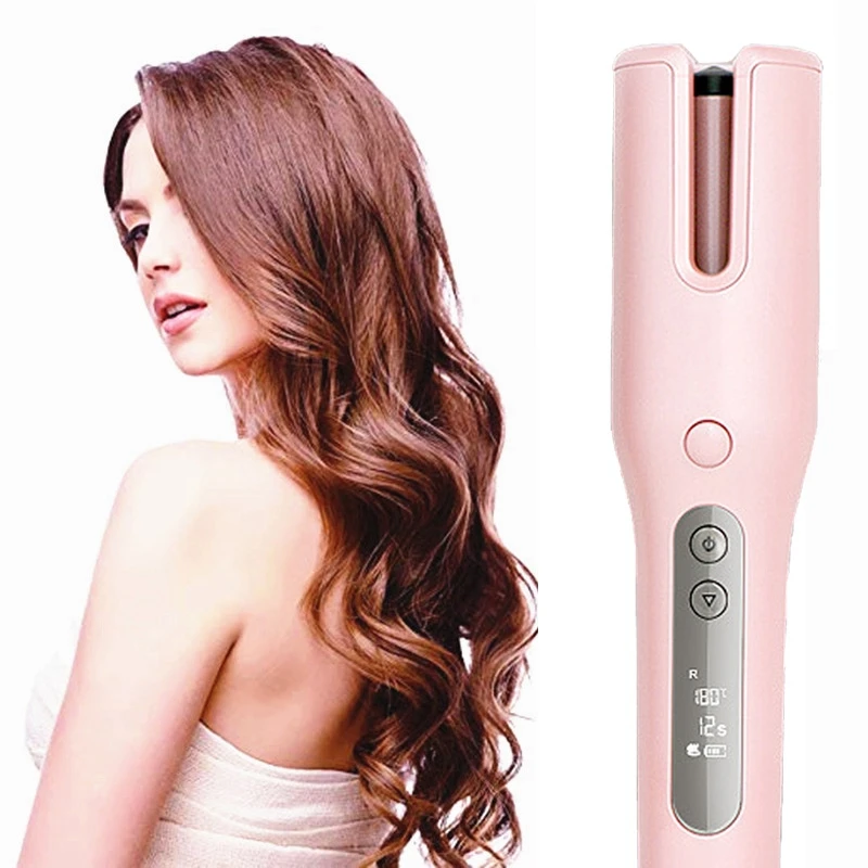

Professional Style Care Auto-Curler Automatic Curling Iron Ceramic Rotating Air Curler Air Spin Wand Curl