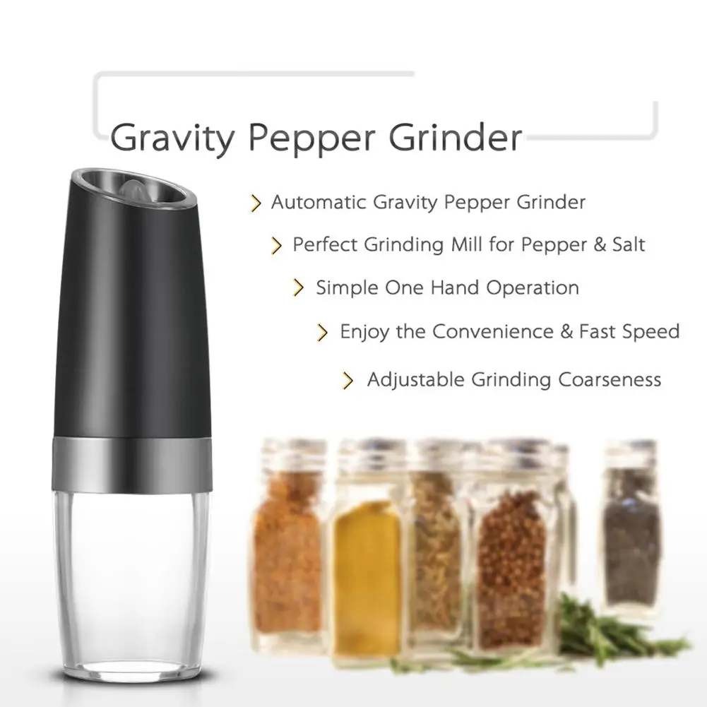 Автоматическая электрическая индукционная мельница для перца измельчитель из