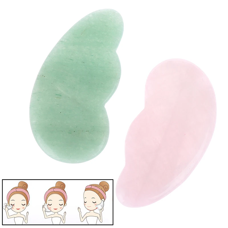 Натурального нефрита доска гуаша Натуральный камень скребок китайский