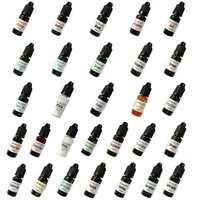 28 colors 10mlbottle epoxy resin diffusion pigment alcohol ink liquid colorant dye diy crafts jewelry making accessories